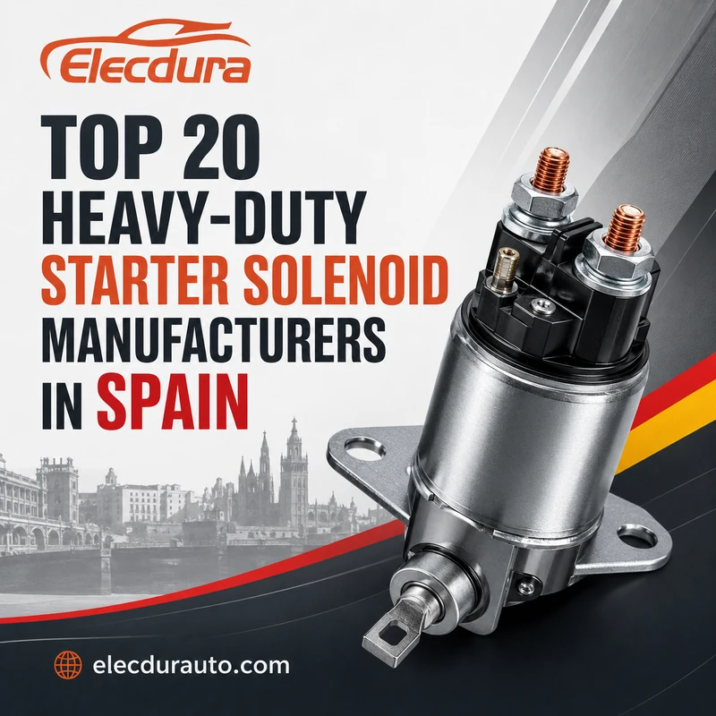 Top 20 til tung drift Startsolenoid producenter i Spanien