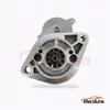 Moteur de d&eacute;marreur CW de type Denso 12 V 2,0 kW &agrave; 10 dents, vue lat&eacute;rale compl&egrave;te