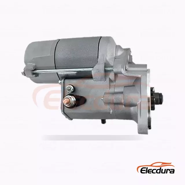 FYD355-N 헤비듀티 스타터 모터, 24V 5.5kW 11톱니, 후면 단자 보기