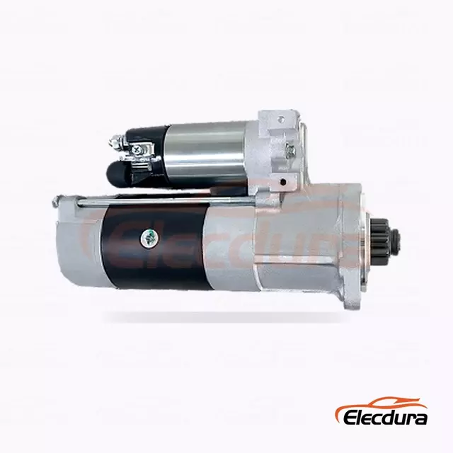 FYD102-M S6S Ekipman Marş Motoru, 24V 5.0kW 10 Dişli, Komple Yan G&ouml;r&uuml;n&uuml;m