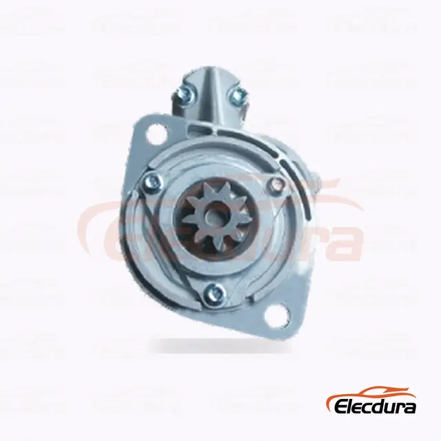 S25-580 มอเตอร์สตาร์ทแบบฮิตาชิ, 24V 4.0kW 9 ฟัน, มุมมองเทอร์มินัลด้านหลัง