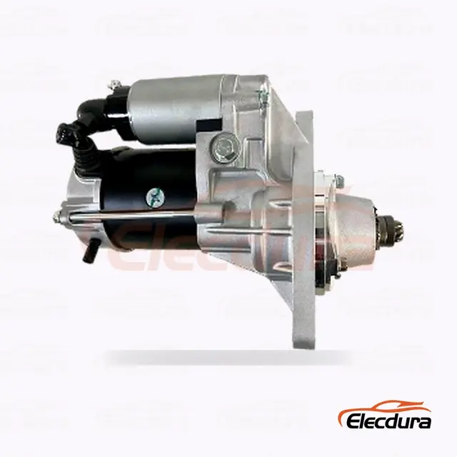 S25-505G 日立タイプスターターモーター 、 24V 5.0 kW 11 歯、背面端子図