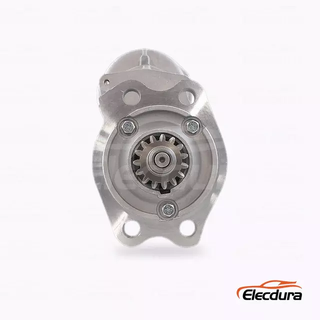 12769577010 Yanmar 4CX Starter Motor Marine velkoobchod, pohled zepředu na hnac&iacute; konec