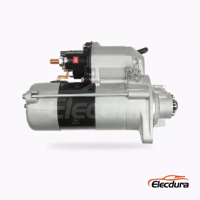 4996709 Cummins ISB4.5 ISD6.7 24V 7.8kW มอเตอร์สตาร์ทขายส่ง, มุมมองด้านข้างที่สมบูรณ์
