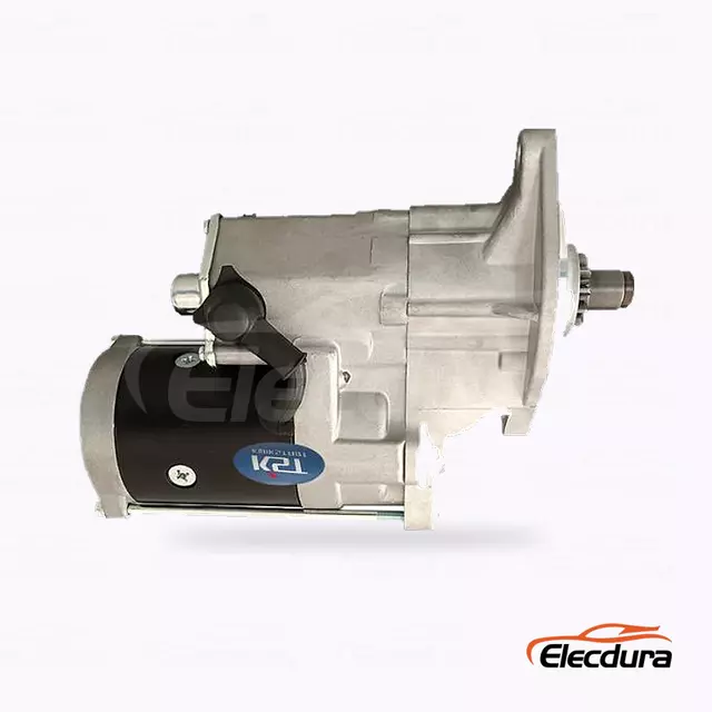 0K87T18400 Kia Rhino Anlasser Gro&szlig;handel 24 V 5,5 kW, komplette Seitenansicht