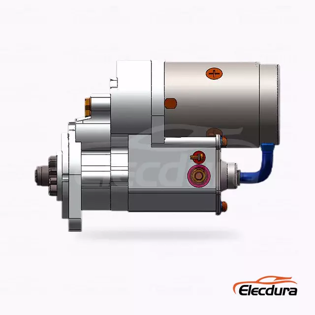 3266A00100 Mitsubishi S4S Startermotor Gro&szlig;handelslieferung, komplette Seitenansicht