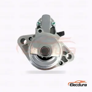M2T85871 Honda CR-V และ Civic Diesel Starter Motor, 12V 2.0kW 9 ฟัน, วิวข้างสมบูรณ์