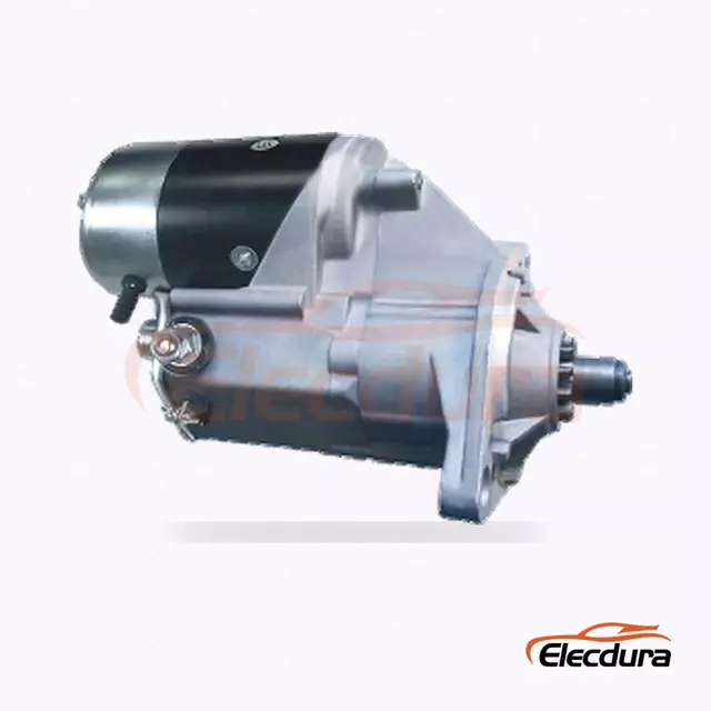 28100-2323 Startovac&iacute; motor Ranger Truck s pohonem Hino J08C, 24V 4,5kW, 11 zubů, kompletn&iacute; bočn&iacute; pohled