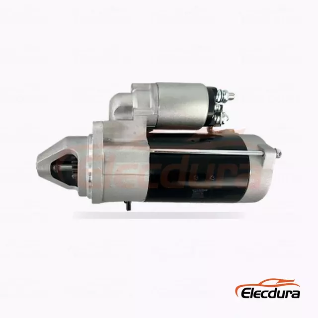 S0610S Start&eacute;r typu Bosch pro Audi VW, 12V 1,4kW 9 zubů, kompletn&iacute; bočn&iacute; pohled