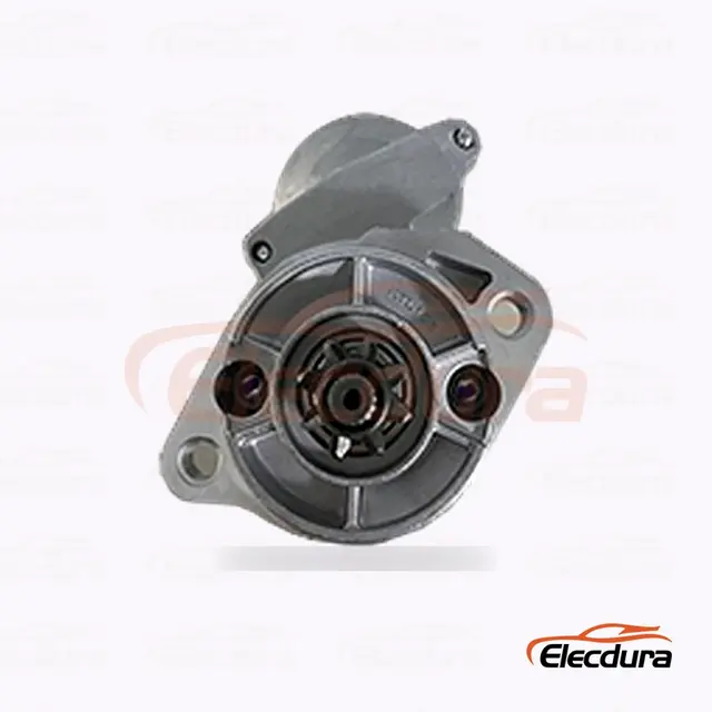 OK63818400 Kia 스타터 모터 , 12V 2.5 kW 90 톱니, 후면 터미널 보기