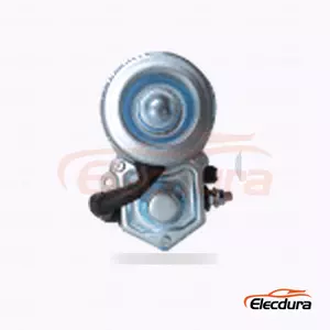 0001109035 Motor de pornire Perkins Seria 100 și 400, 12V 2,0kW 9 dinți, vedere laterală completă