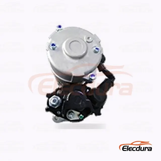 0-24000-3060 Komatsu PC200-6 스타터 모터 , 24V 5.0 kW 10개 톱니, 전체 측면도