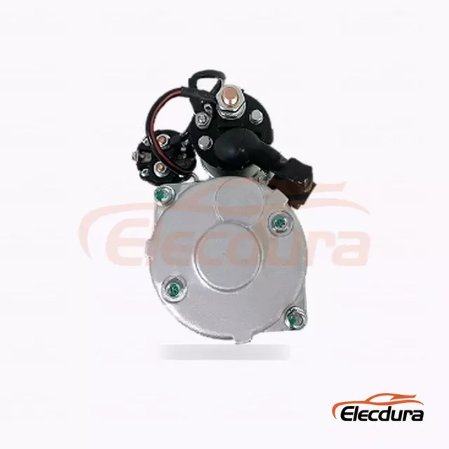0001251036 Motor de arranque de servicio pesado, 24 V, 4,0 kW, 10 dientes, vista del terminal trasero