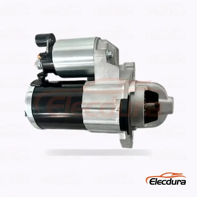 1202371 Opel 스타터 모터 , 12V 1.4 kW 13 톱니, 후면 터미널 보기