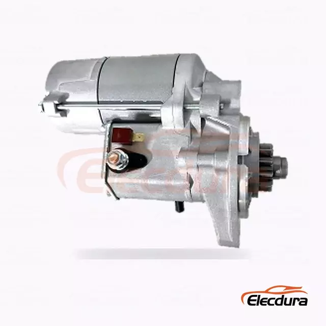 128000-8170 Lister Petter เครื่องยนต์ดีเซลสตาร์ทมอเตอร์, 12V 2.0kW 11 ฟัน, มุมมองเทอร์มินัลด้านหลัง