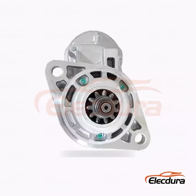 128000-8064 Isuzu 6HE1 a 6HH1 těžk&yacute; startovac&iacute; motor, 24V 4,5kW 11 zubů, pohled na zadn&iacute; termin&aacute;l