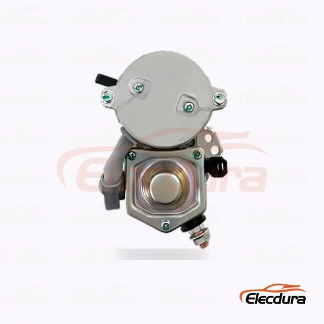 Motor de partida Denso 1280005750, 12V 1,8kW 18 dentes, vista do terminal traseiro