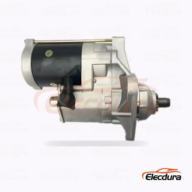 428000-1060 Shangchai D6114 24V 5,5kW 9T start&eacute;r Velkoobchod, pohled zepředu na hnac&iacute; konec