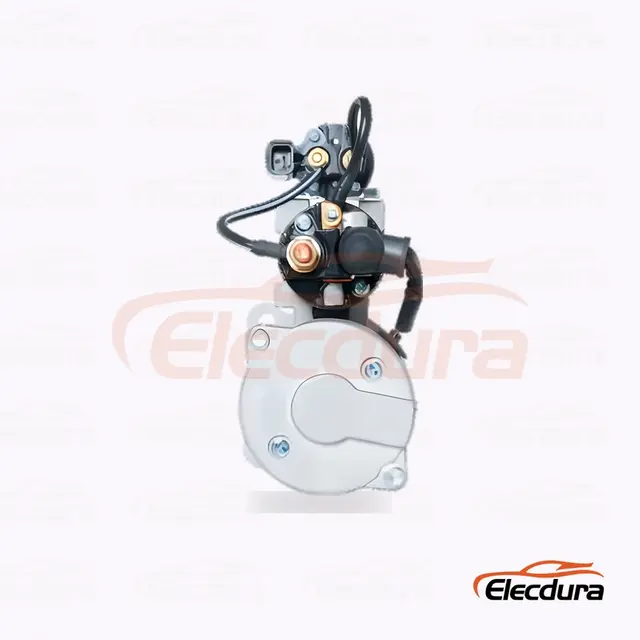 K2305-3708100 Zware startmotor 24V 8kW 11T voor Yuchai 6K10, achteraanzicht
