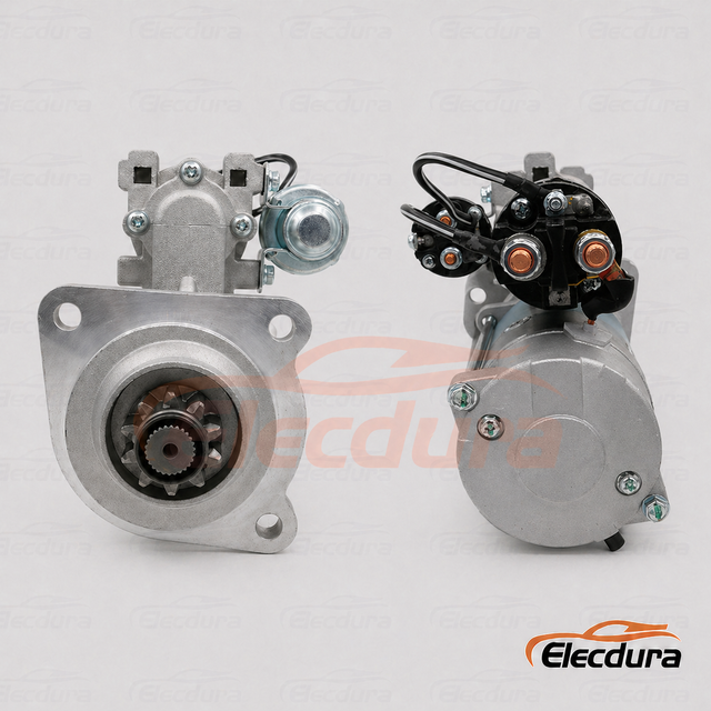 C4934622 128000-256 D&eacute;marreur 24 V 8 kW 10 T pour alimentation robuste Cummins 6BT