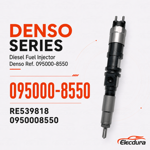 Denso Ref. 095000-8550 Dieselov&yacute; vstřikovač pro RE539818 odpov&iacute;daj&iacute;c&iacute;