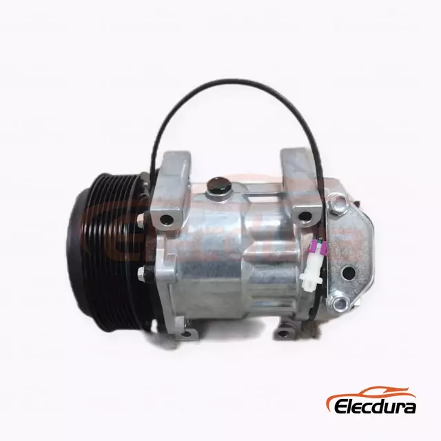 7H15 24V 8PK 132 mm ヘビーデューティ A/C コンプレッサー Sunward ワイドボディ鉱山トラック用