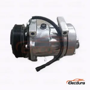 7H15 24V 6PK 119 mm para servi&ccedil;o pesado A/C Compressor para Dongfeng Huashen
