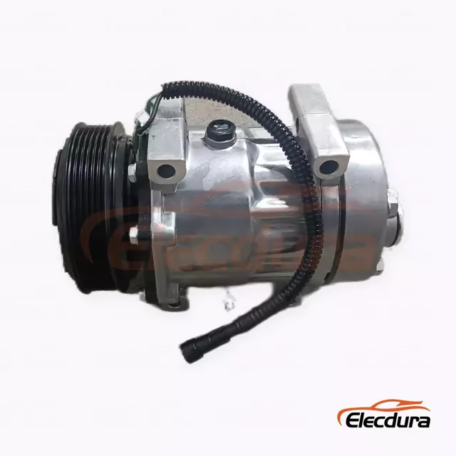 Dongfeng Huashen i&ccedil;in 7H15 24V 6PK 119 mm Ağır Hizmet Klima Kompres&ouml;r&uuml;