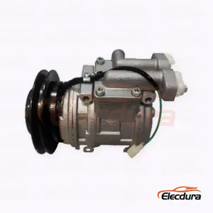 10PA15C 24V A1 142 mm f&ouml;r tunga fordon A/C Kompressor f&ouml;r Daewoo / Doosan DH80-J gr&auml;vmaskin