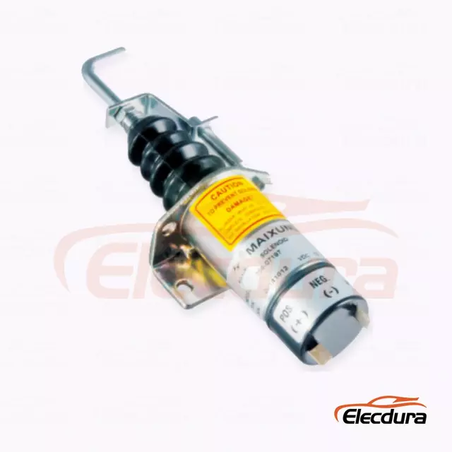 Sol&eacute;no&iuml;de d'arr&ecirc;t de carburant 366-07197 366-07198 pour moteurs Lister Petter LPW, LPWS et LPWT