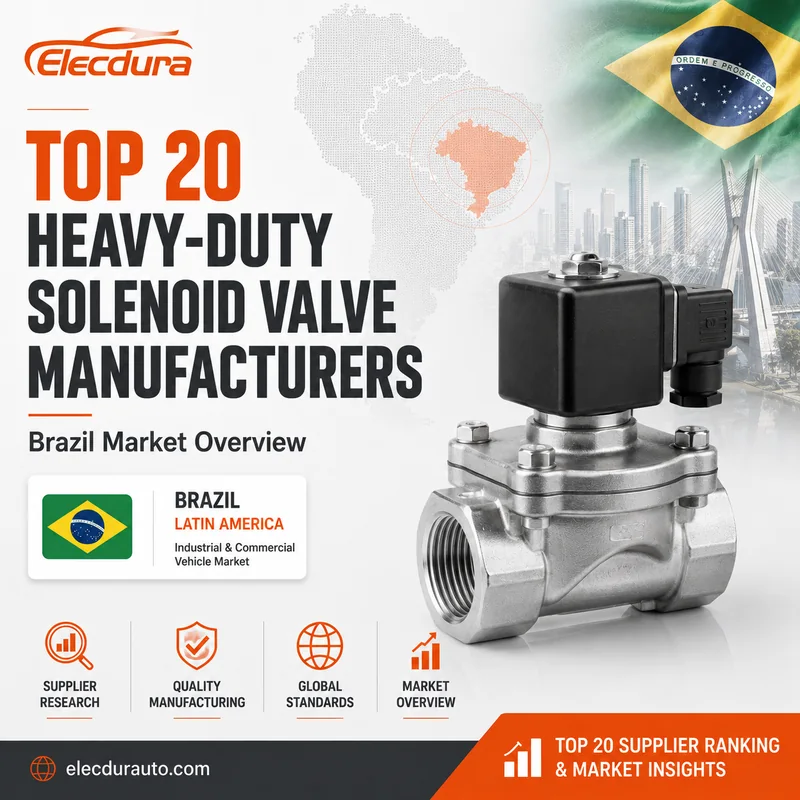 Top 20 fabrikanten van zware magneetventielen in Brazili&euml;