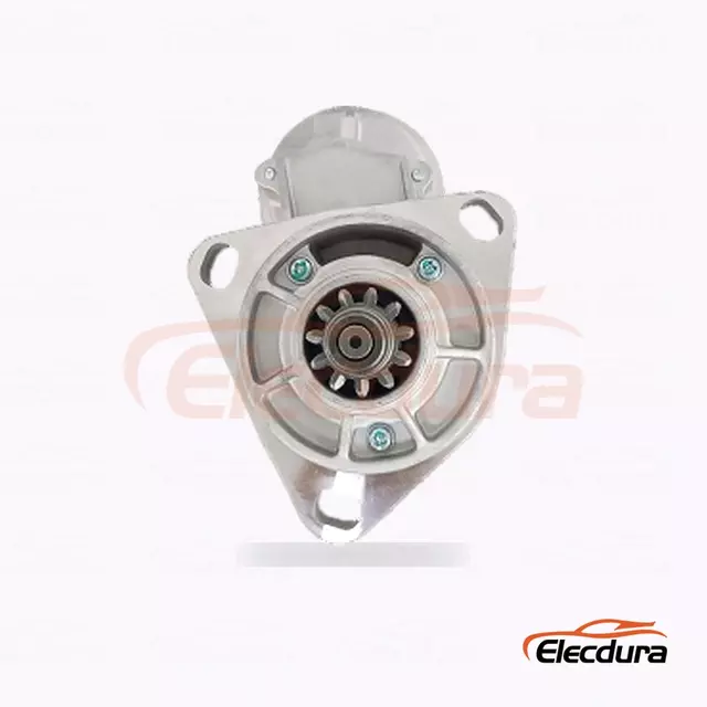 Motor de arranque tipo Denso de 12 V, 11 dientes CW, variante A, vista lateral completa