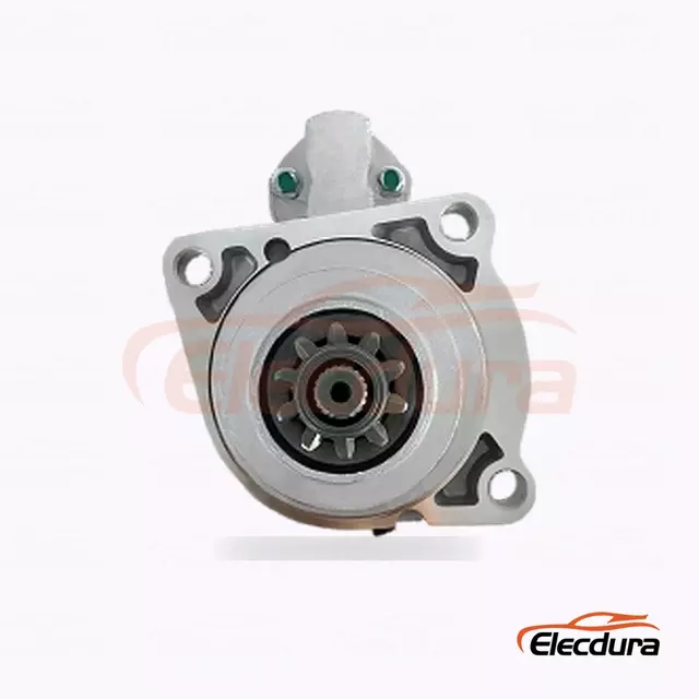 Motor de partida de equipamento compacto Bobcat TM000A29001, 12V 3,0kW 10 dentes, vista lateral completa
