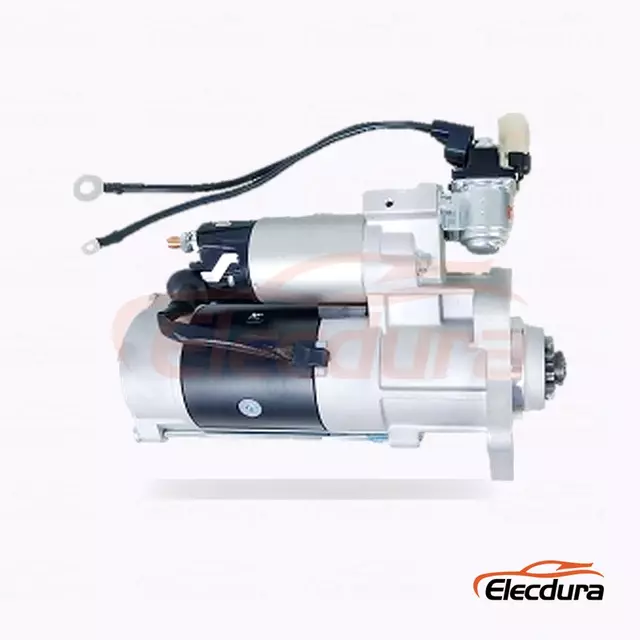 Motor de arranque CW tipo Mitsubishi de 12 V, 3,0 kW, 11 dientes, vista del terminal trasero