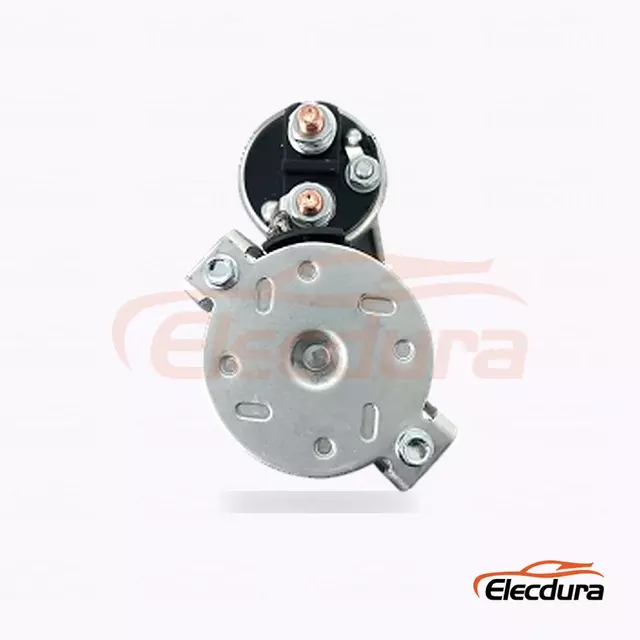 Valeo-Type 12V 1,4kW 10 zubů CW start&eacute;r motoru, pohled na zadn&iacute; termin&aacute;l