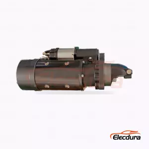 FYD02-DL 42MT Start&eacute;r motoru, 24V 7,8kW 11 zubů, kompletn&iacute; bočn&iacute; pohled