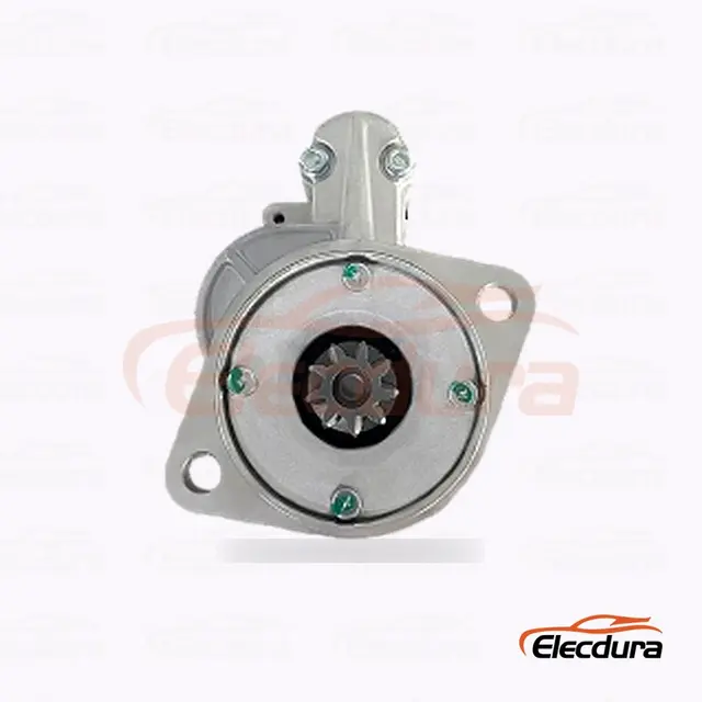 S25-516 Hitachi형 스타터 모터, 24V 4.0kW 9톱니, 전체 측면도