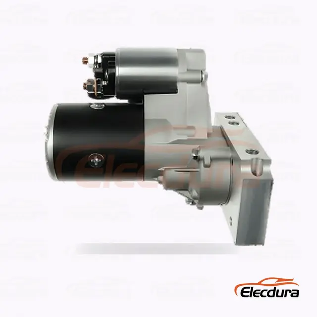 UD302015 มอเตอร์สตาร์ท Hitachi 12V 1.4kW 9 ฟัน มุมมองขั้วด้านหลัง