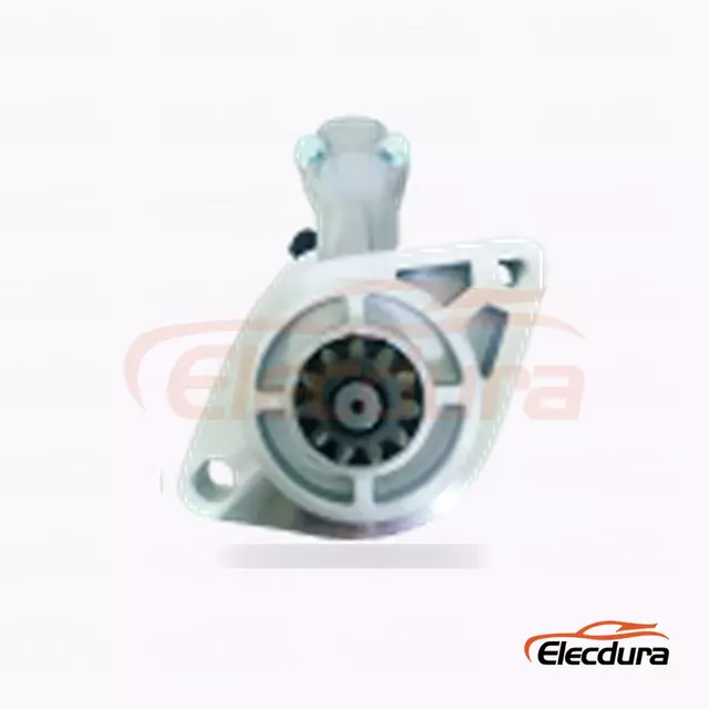 ZD25 Kubota startmotor, 12V 1,1kW 9 t&auml;nder, vy bakifr&aring;n