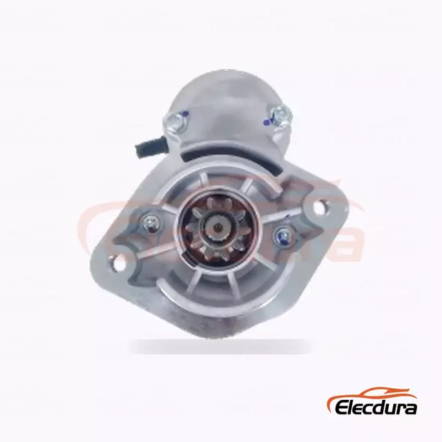 FYD75-N Zware startmotor, 12V 2,0kW 10 tanden, compleet zijaanzicht