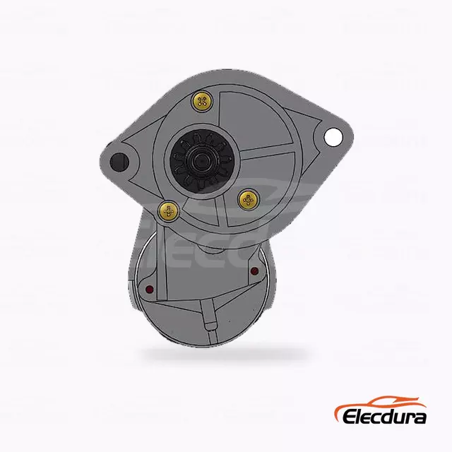 ME049303 ขายส่งมอเตอร์สตาร์ท Mitsubishi 6D34 มุมมองด้านหน้า Drive-End