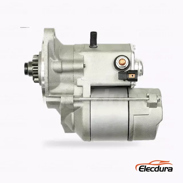 228000-0140 John Deere Yanmar Starter Motor B2B Dodavatel, kompletn&iacute; bočn&iacute; pohled