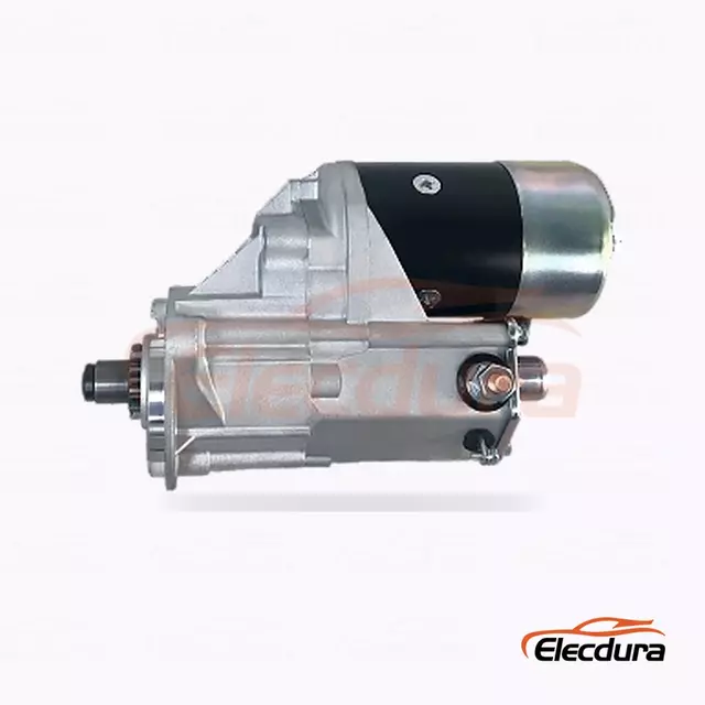 2280005790 Lister Petter LPW3 มอเตอร์สตาร์ท, 12V 2.0kW 11 ฟัน, มุมมองด้านข้างที่สมบูรณ์