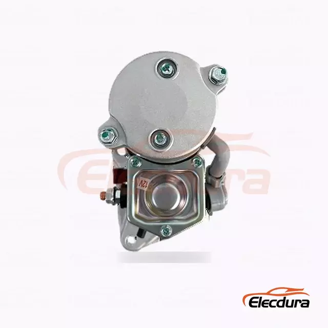 228000-7220 Land Rover Defender Startermotor, 12V 2,0kW 9 t&aelig;nder, komplet set fra siden