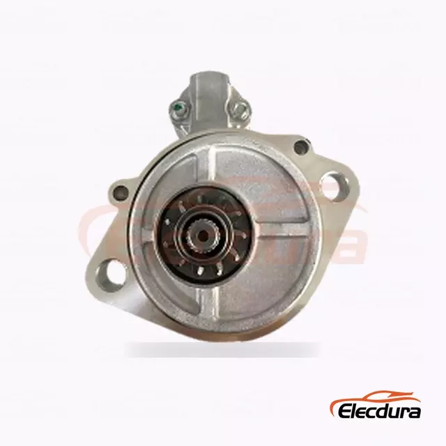 M8T77072 Motor de arranque Mitsubishi e Isuzu 4JB1, 12 V, 2,2 kW, 11 dientes, vista lateral completa