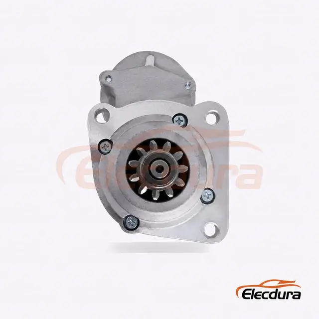 Startovac&iacute; motor Ford OK620-18-400, 12V 2,0kW, 13 zubů, pohled na zadn&iacute; termin&aacute;l