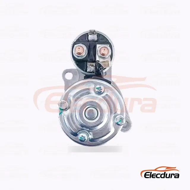 Motor de partida Mitsubishi 1810A008, 12V 1,2kW 10 dentes, vista do terminal traseiro