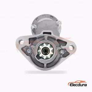 17519、190-253 Toyota Marş Motoru, 12V 1.4kW 9 Dişli, Komple Yan G&ouml;r&uuml;n&uuml;m