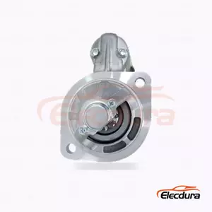 12995377010 Motor Starter Tipe Hitachi untuk Yanmar 4TNE98, 12V 3.0kW 9 Gigi, Tampak Samping Lengkap
