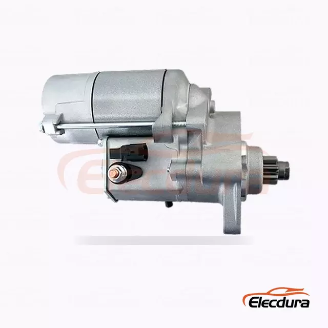 NAD500310 Anlasser f&uuml;r Land Rover Discovery 3, 12 V, 1,8 kW, 9 Z&auml;hne, komplette Seitenansicht